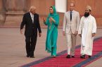 عروس ملکه با حجاب در مسجد تاریخی پاکستان